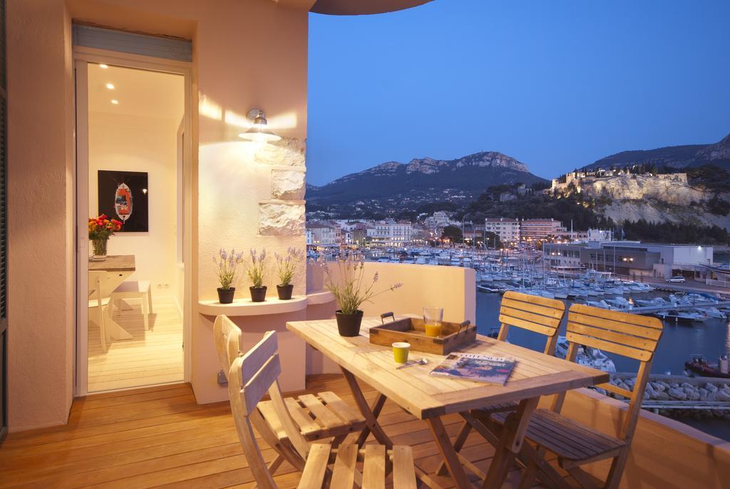 Les Barques, Vue Splendide Sur Le Port De Cassis Apartment Bilik gambar